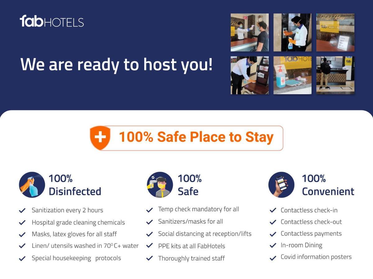 Fabhotel Spark Inn Dwarakanagar Vijayawāda Eksteriør bilde